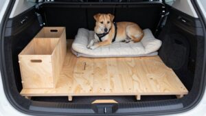 dog back seat footwell platforms